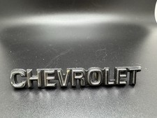 Vintage Chevrolet Script Emblem Badge Oem Gm Part 700876 3.5