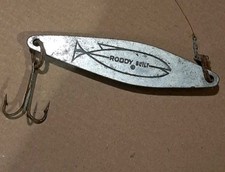 RARE VINTAGE RODDY BUILT LIGHT POLISHED ALUMINUM SURFACE JIG 6 1/2 INCHES