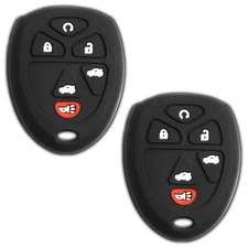 2 Key Fob Remote Skin Shell Case Cover for Chevrolet GMC 15913427