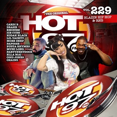 Hot 97 Vol. 229 – Hip-Hop & R&B Mix – DJ Mixtape CD – Fast