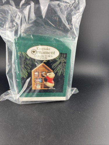 1995 "Collecting Memories" Hallmark Keepsake Collectors Club Ornament NEW - Picture 3 of 3