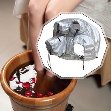 Foot Bath Barrel Hood Accessory Foldable Hand and Foot Steamer Cover Waterproof