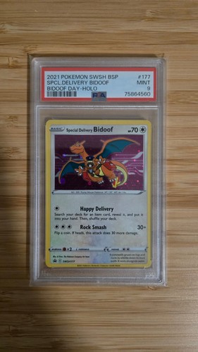 Special Delivery Bidoof graded PSA 9 for sale on eBay