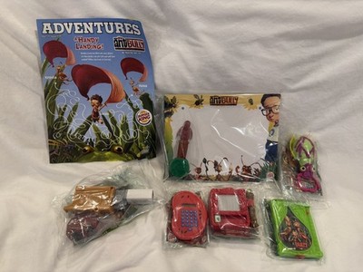 Vintage Burger King 2006 The Ant Bully Kids Meal Toys Complete Set of 6 Sealed +