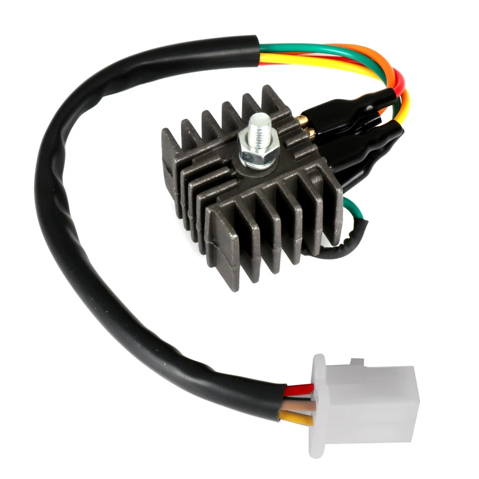 Regulador de voltaje rectificador 4 piezas para Honda CB360T 31700-455-671 1975 1976 Foto 4 de 4