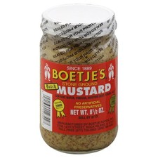 Boetjes Award Winning Brown Stone Ground Mustard 2 Pack