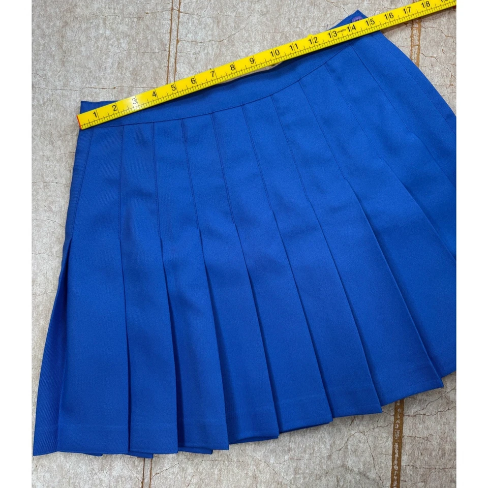 Falda deportiva plisada Reebok para mujer talla 14 azul tenis golf Skort años 90 Y2K usada en excelente estado Foto 4 de 4
