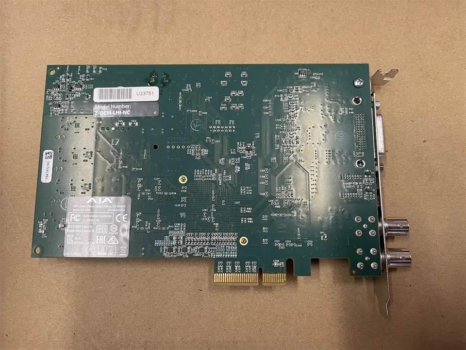 OEM AJA KONA LHi R0 Analog & Digital HD I/O Video Capture Card PCIe KONA-LHI-R0 - Image 2 of 3
