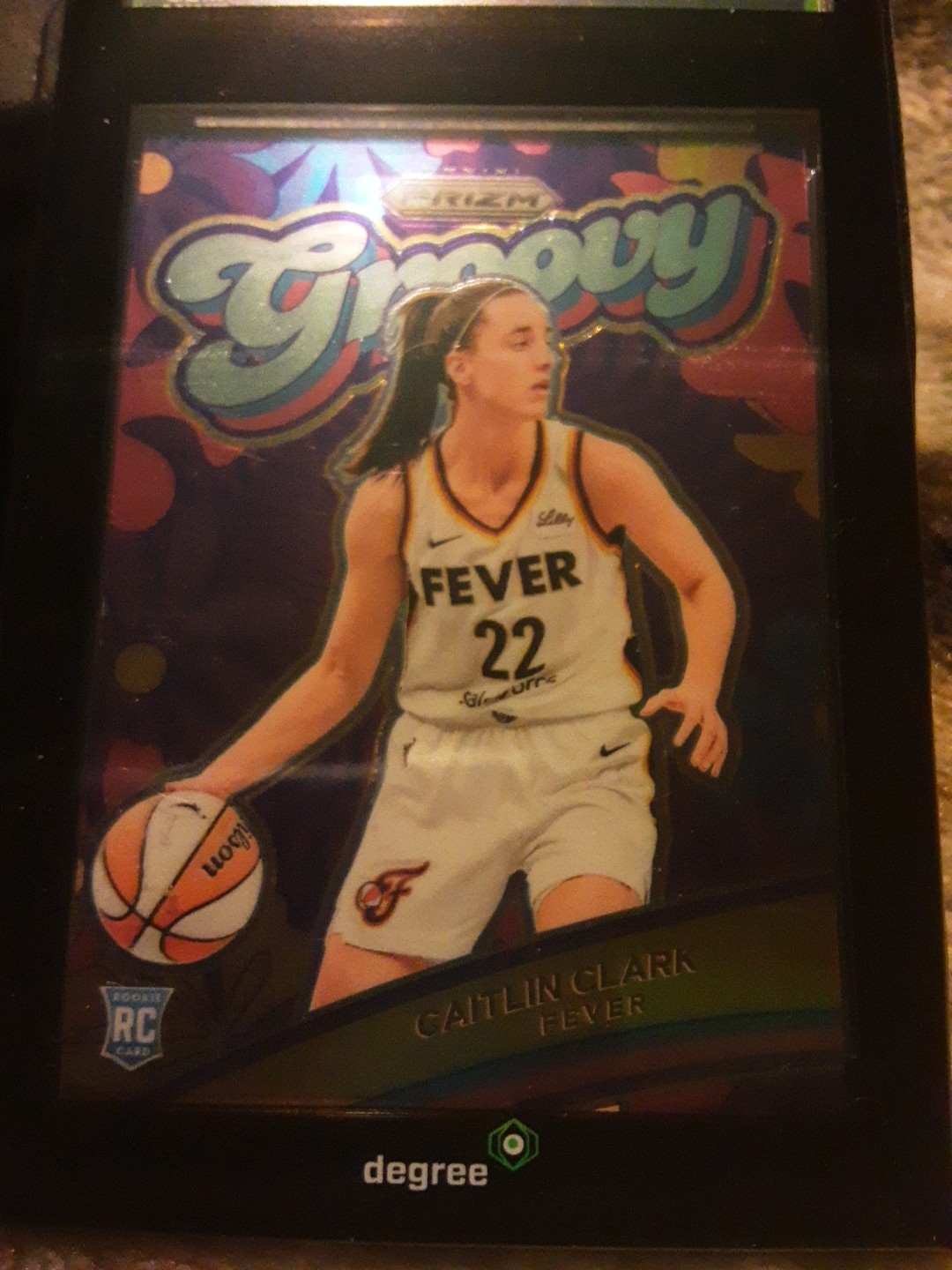 2024 Panini Prizm WNBA Groovy Caitlin Clark #13