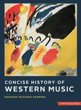 Concise History of Western Music - paperback Hanning, Barbara Russano