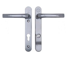 Mila ProSecure TS007 92mm Lever Lever  Door Handle Chrome 220mm UPVC Composite