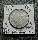1921 P Morgan Dollar BREATHTAKING CH FROSTY GEM CH BU Ultra SUPER High Grade $