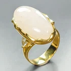 Vintage ring 22 ct Natural Moonstone Ring 925 Sterling Silver Size 7 /R461380