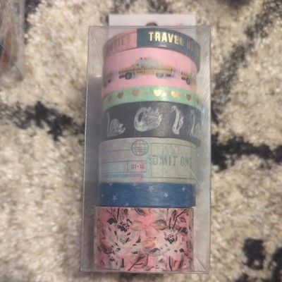 Maggie Holmes Round Trip Washi Tape 7/Pkg-6 Yards Each