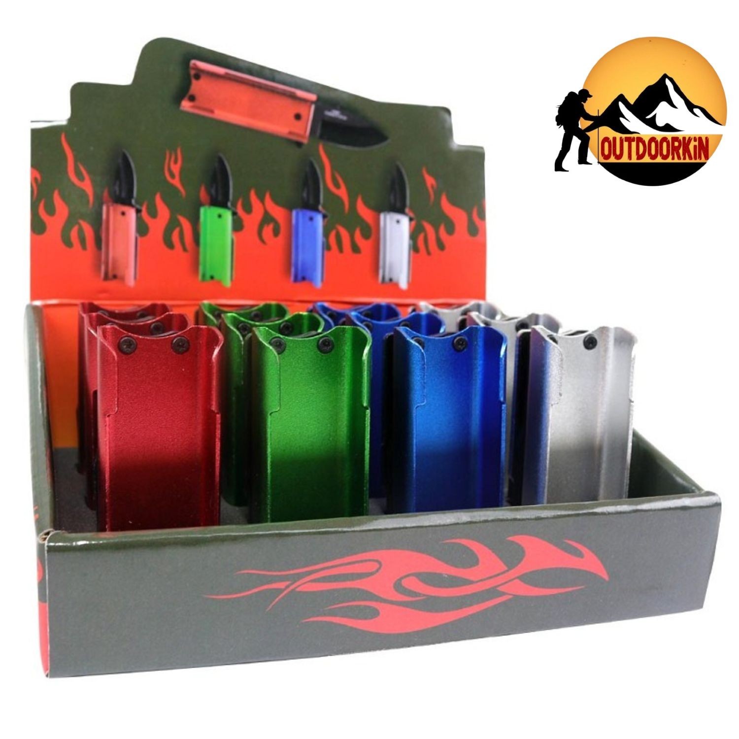 Holder Open Folding Pocket Knife Edc Multi-tool Belt C