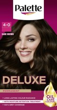 Deluxe Creme Colouration 4-0 Dark Brown Hair Dye Permanent Hair Dye Long Lasting