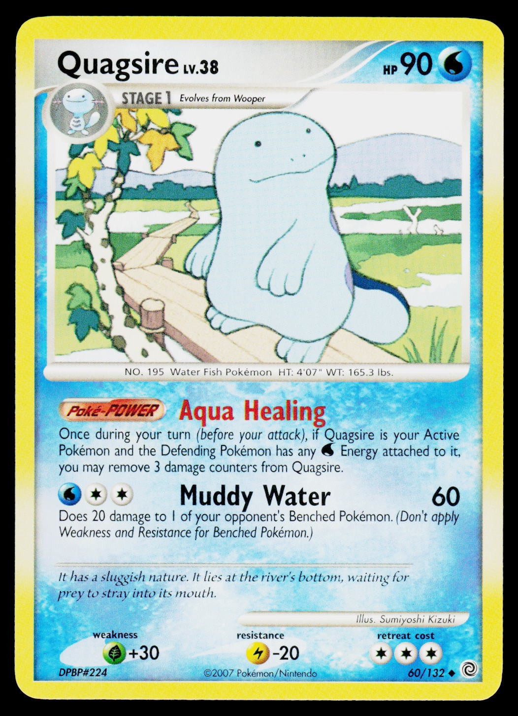Pokemon Quagsire Secret Wonders 60/132 NM