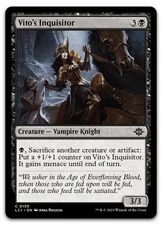 Vito's Inquisitor #130 (NM) Lost Caverns of Ixalan LCI Magic MTG