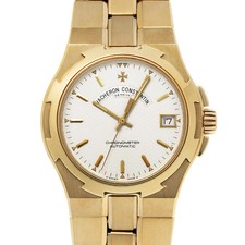 VACHERON CONSTANTIN Overseas 42042/423J-8726 Silver Men Automatic Yellow #W051 2