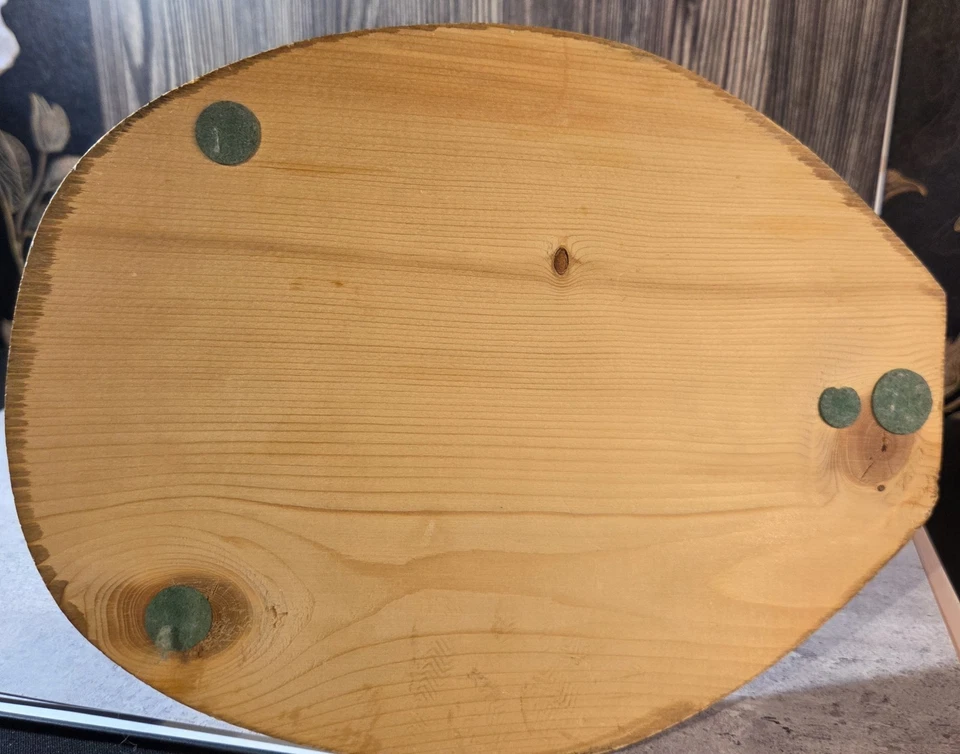 Cabeza de pato ganso soporte de plátano soporte de fruta soporte de adorno vintage hecho a mano Foto 3 de 4