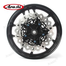For Yamaha Yzf R1 /r1m /r1s /abs 2015-2022 Black Front Wheel Rim + Brake Rotor