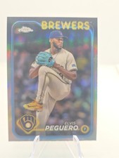 🔥 2024 Topps Chrome Update #USC63 Elvis Peguero Refractors