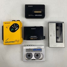 Sony Walkman SPORTS WM-F5 / WM-20 / / WM-702 / WM-FX70 Cassette LOT 5