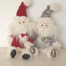 Jellycat Santa Berry and Shimmer Santa Father Christmas bundle NEW Soft Toy nwt