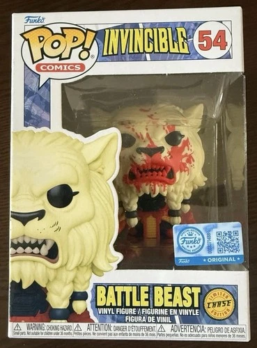 Funko POP! #54 Invincible Battle Beast (Bloody Chase)  + Protector