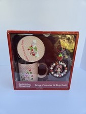 Strawberry Shortcake Mug, Coaster And Keychain Boxed Gift Bundle Set