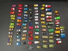 104 Vintage Mixed Lot Of Mostly Micro Machines Galoob, plus Mattel Hasbro Etc.