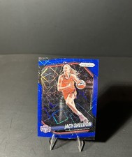 2025 Panini Prizm Jacy Sheldon Blue Velocity Prizm #113 Washington Mystics