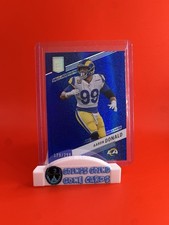 Aaron Donald 2023 Panini Donruss Elite Status Blue Dots /299 HOF color match