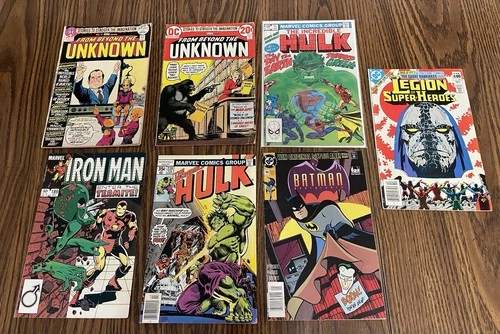 Vintage Comic Book Lot Bronze Age/Modern 1970s-1990s Incredible Hulk Rares