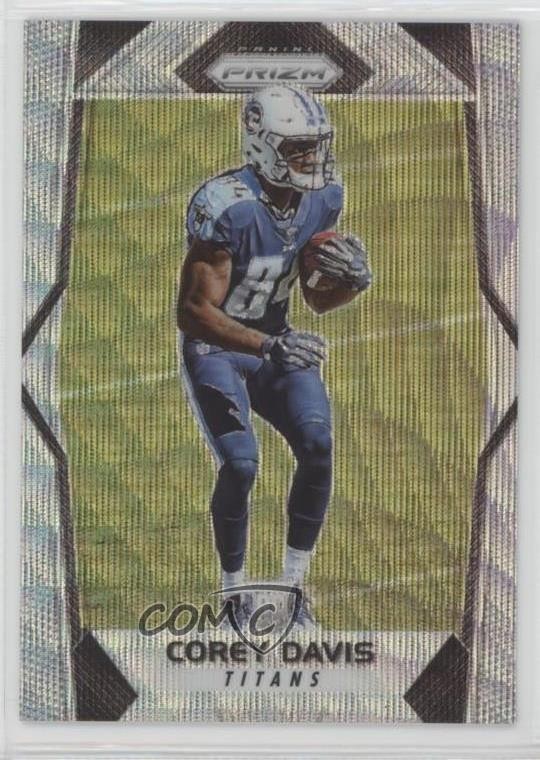 2017 Panini Prizm Rookies Blue Wave Prizm 35/149 Corey Davis #229 ll2