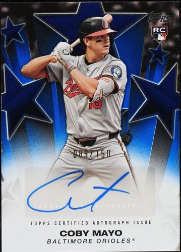 2025 Topps Series 1 Baseball Coby Mayo Heavy Lumber HL-20 Case Hit 