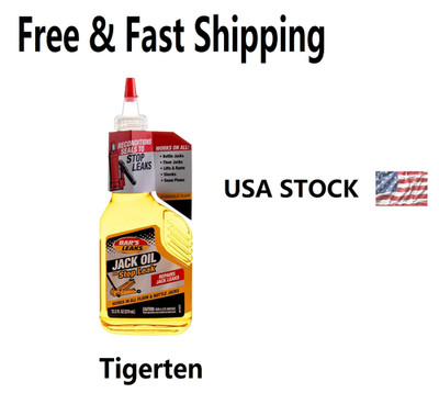 Jack Oil with Stop Leak - 12.5 oz for Quick Hydraulic Repairs & Maintenance