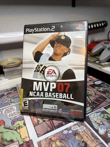 MVP 07 NCAA Baseball (Sony PlayStation 2, 2007) Tested Working