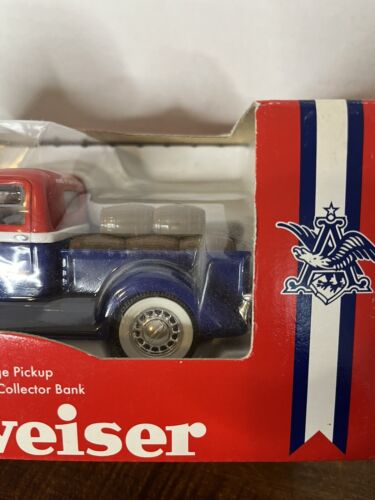 Budweiser 1936 Dodge Pickup Die Cast Metal Collector Bank-1997-#72066 - Picture 3 of 12