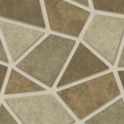 FD25351 - Architecture Cracked Glaçon Effect Gold Copper Fine Decor Wallpaper