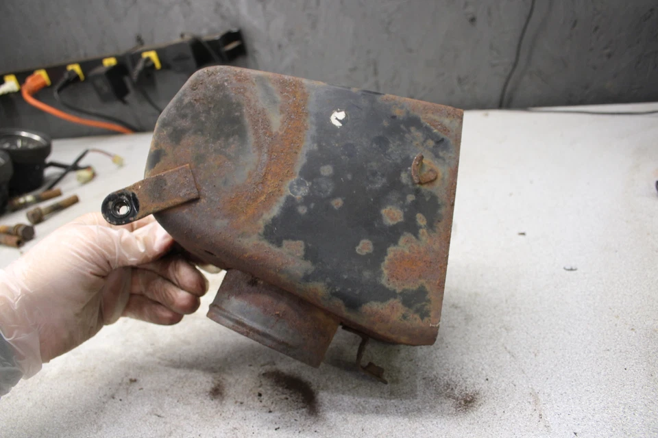 Kawasaki F6 Enduro 1971 filtro de aire caja Q4-7797.mo Foto 4 de 4