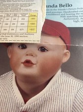 Ashton Drake Doll "Michael" The Little Slugger -Bonnie Chyle with COA. Vintage.