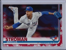 Marcus Stroman 2019 Topps Series 1 Independence Day #'d /76 Base Parallel