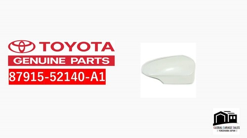 Genuine Toyota Right Outer Mirror Cover – White 040 For Sequoia & Tundra – 87915-0C060-A0