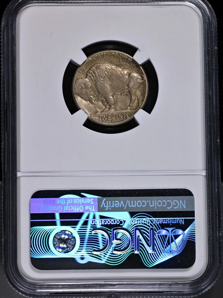 1917-S Buffalo Nickel NGC AU55 Great Eye Appeal - Image 4 of 4