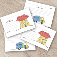 Change of Address Cards With Envelopes House Moving New Address Pack of 8