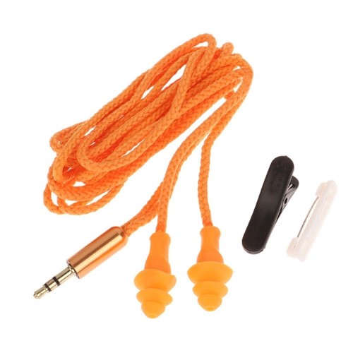 Corded Silicone Ear Plugs Reusable Noise Cancelling Earplugs for Hearing Protect - Picture 4 of 10