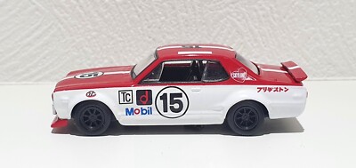 1/72 Real-X NISSAN SKYLINE 2000 GT-R KPGC10 RACING #15 diecast car