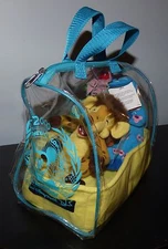 2000 OFFICIAL DISNEYANA CONVENTION IT'S A SMALL WORLD PLUSH STUFFED ANIMAL SET