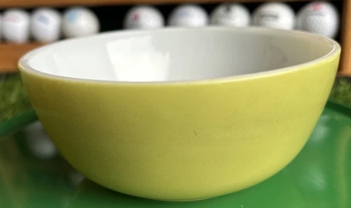Rare Vintage Pyrex Verde Olive Green # D-2 Small Bowl 4 7/8 x 2” Not Marked